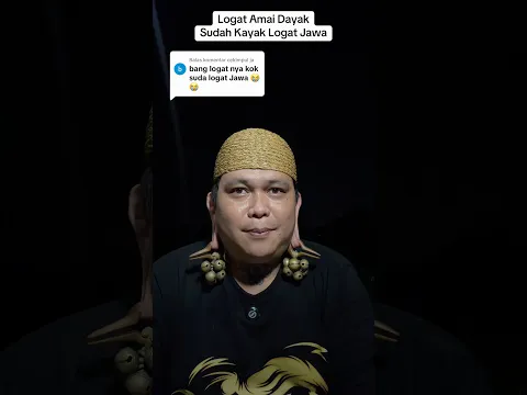 Logat Amai Dayak Sudah Logat Jawa #jawa #dayak #shorts