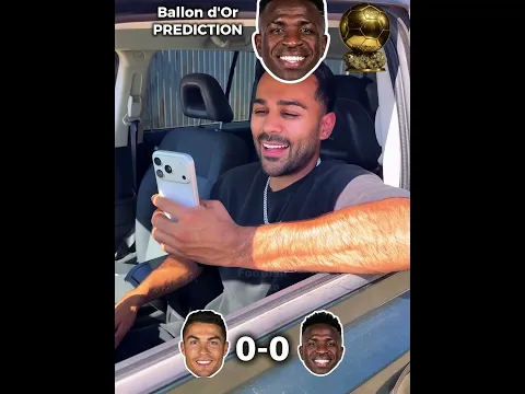 Vini Jr stands in Ronaldo's path for the Ballon d'Or