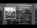 Kendrick Lamar - Alright (Lyrics)