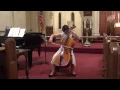Vivaldi Cello Sonata no. 1 in B-flat major, Hannah Jieun Sohn