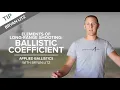 Elements of Long-Range Shooting Ballistic Coefficient Applied Ballistics