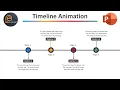 Animated PowerPoint Timeline Slide Design Comprehensive Tutorial