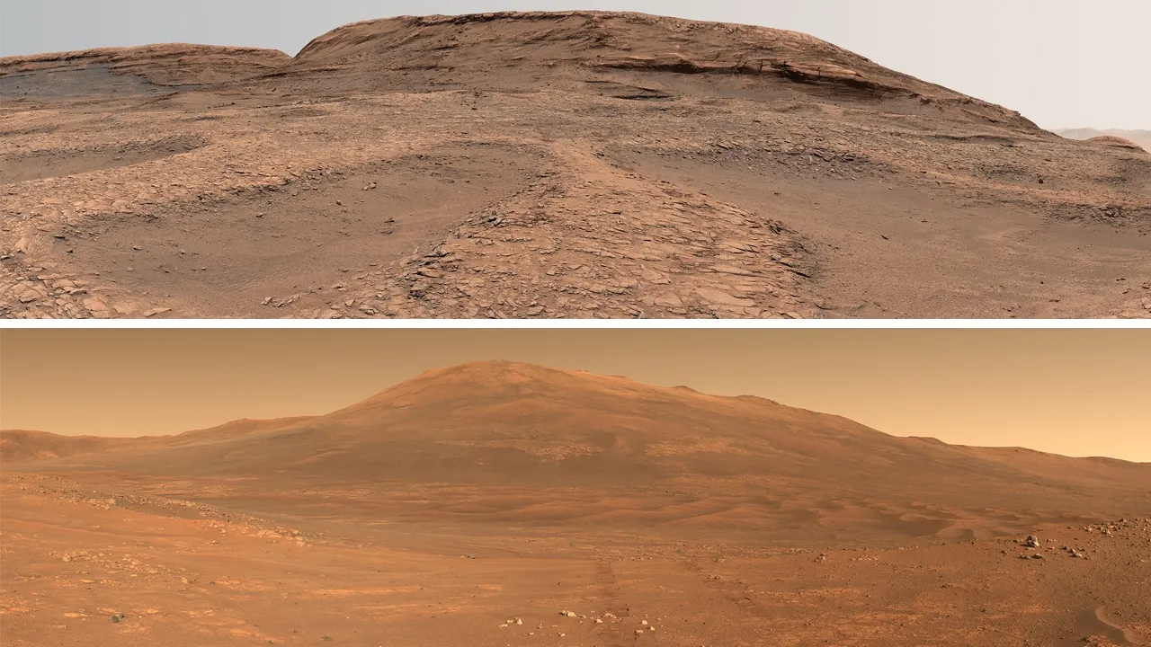 2 PANORAMAS DE MARTE 360º Curiosity & Perseverance