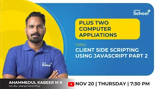 2 COMPUTER APPLICATIONS Client Side Scripting Using JavaScript part 2