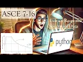 ASCE 7-16 Response Spectrum and Python Implementation