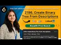 2196 Create Binary Tree From Descriptions Leetcode Editorial Breadth First Search