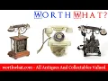 Antique Telephones Value Appraisals And Valuations Online