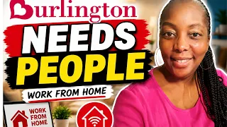 Burlington Is Hiring Remote Workers RIGHT NOW Work From Home Job-Hiring Now