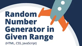 Build Random Number Generator HTML CSS and JavaScript Tutorial