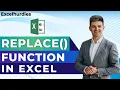 How to Use REPLACE Function in Excel Hindi MS Excel