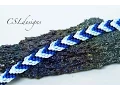 Flat kumihimo braid