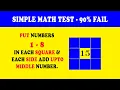Simple Math Test - 90 fail Adil Rasheed