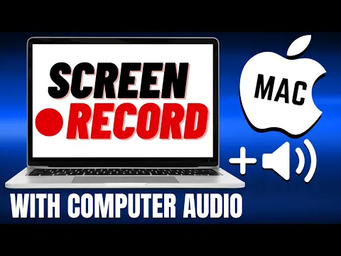 Download MP3 How To Screen Record With INTERNAL COMPUTER AUDIO On A Mac (FREE)