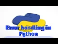 Error handling in Python