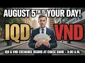 August 5th IQD VND Holders Chase Bank Launches RV Access