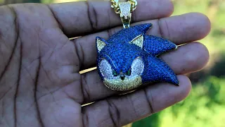 King Ice x Sonic The Hedgehog Pendant Unboxing