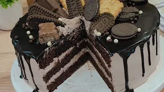 Quick Blender Cake Very Easy And Simple To Decorate 