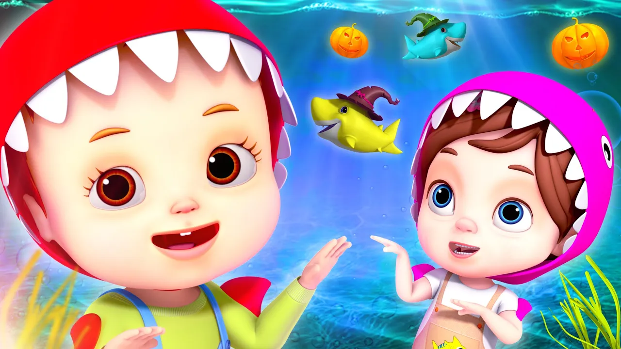 Baby Shark Dance | Halloween Special | Nursery Rhymes & Kids Songs | Baby Ronnie Rhymes