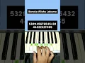 Download Lagu Baraka Allahu Lakuma - Maher Zain (Piano Tutorial) #tiktok #shorts #fyp #music