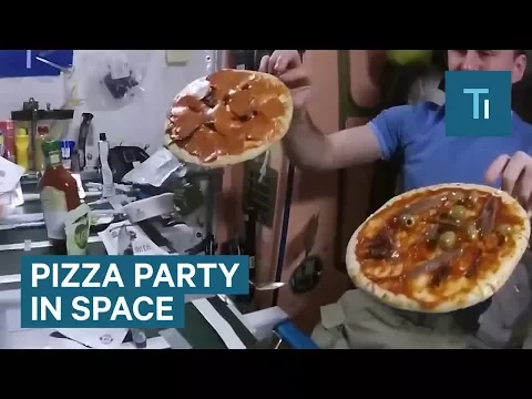 Astronauts Had A Pizza Party In Space