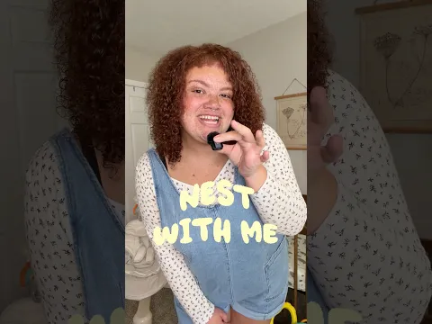 Nest with me! 🧑🏽‍🍼 first time mom