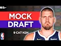 NEW Fantasy Basketball MOCK DRAFT 2026-27 NBA Fantasy Basketball