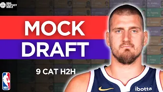 NEW Fantasy Basketball MOCK DRAFT 2026-27 NBA Fantasy Basketball