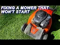 Fixing Mower Husqvarna Mower That Won t Start
