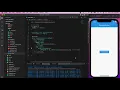 Elevated Button in Flutter using VS Code