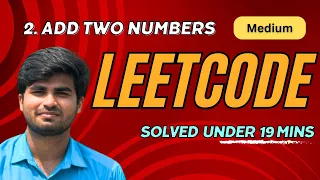 Leetcode 2 Add two numbers Problem Explained in Tamil Karthi Stucks At Code