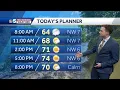 Cool and comfortable Tuesday 6-28-22