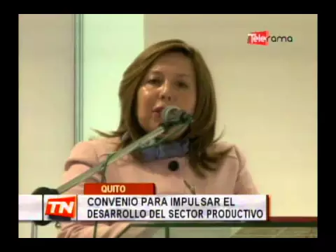 Convenio para impulsar el desarrollo del sector productivo