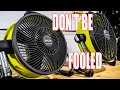 TRICKY TRICKY New RYOBI 40V Whisper Series Air Cannon Hybrid Cordless Fan RY40HF02B