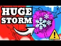 This HISTORIC Winter Storm Will BREAK All Records - 72 Hour Forecast