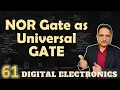 NOR as Universal GATE Logic GATEs