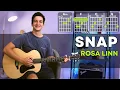 Download Lagu How to Play Snap (Rosa Linn) // Guitar Chords Lesson