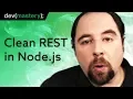 Designing a clean REST API with Node js Express Mongo 2019