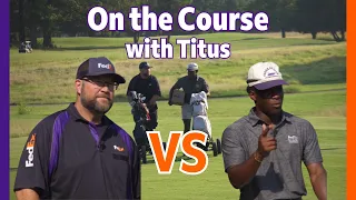 Can Titus Beat a Real FedEx Courier in a Golf Match On the Course with Titus