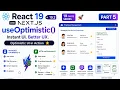 React 19 useOptimistic Explained with Real Example Optimistic UI with Next js