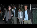 Actress Robin Tunney and Nicky Marmet step out for dinner with friends in Santa Monica