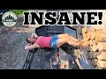 Download Lagu Insane Machine! Huge, Fast, Powerful Commercial Log Splitter!