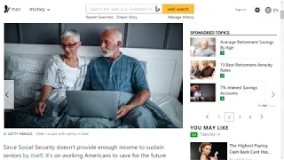 MSN Story Advises Seniors to Postpone Retirement Until Death