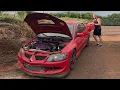 BUYING AN ABANDONED MITSUBISHI EVOLUTION AND ATTEMPTING TO FIX