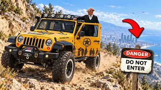 I Took my Jeep to go Off-Roading sa GTA 5