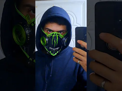MONSTER ENERGY MASK CRAFT #monsterenergy #mask #craft #diy #art #custom #handmade