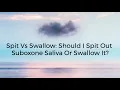 The Suboxone Spit Trick What Is It Spitting Vs Swallowing Suboxone Spit