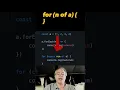 MODERN way to loop over JavaScript arrays