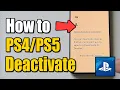 How to Deactivate your PS5 or PS4 Remotely using PlayStation App on Phone Fix Can t Set Home