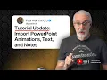 ProPresenter Tutorial UPDATE How to import powerpoint s animations text and notes