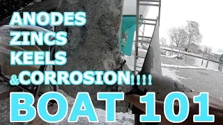 Anodes, Zincs, and Keels, Boat 101 – Episode 83 – Lady K Sailing